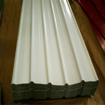 Farbbeschichtete, vorgefärbte Zink-Aluminium-Gi Ibr-Eisen-Gewellstahl-Dachplatte