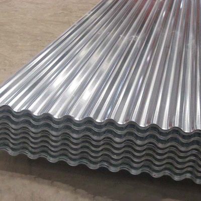 Zinkgehalt kaltgewalztes Zinn gewölbtes Verzinktes Dach Schiffsstahlplatten Oberfläche