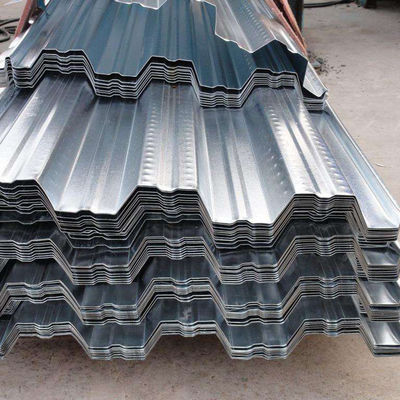 Zinkgehalt kaltgewalztes Zinn gewölbtes Verzinktes Dach Schiffsstahlplatten Oberfläche