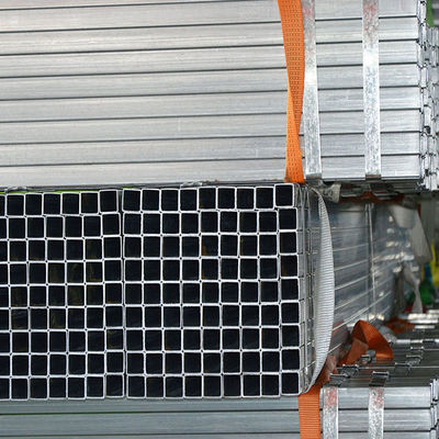 Quadratische Form 2,5x2,5 Galvanisierte Stahlrohren für Baustoffe