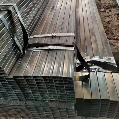 ASTM-Standard S235/S355 12x12 Carbon Schwarz nahtloser Quadratstahlrohr für Ihre