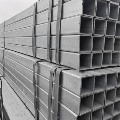 Quadratische Form ASTM A50 1*1 Zoll 40x60 GI Quadratische Stahlrohre 20x20x2 100x100 Quadratische Rohre aus Kohlenstoffstahl