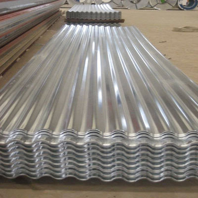 4x8ft Kaltgewalzte Wellfarbe vorgefärbte galvanisierte Stahldachplatten 0,8 mm-3 mm Dicke