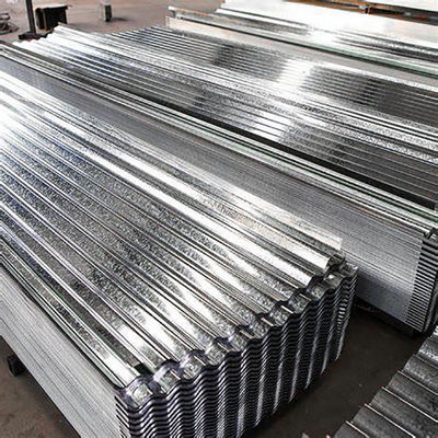 4x8ft Kaltgewalzte Wellfarbe vorgefärbte galvanisierte Stahldachplatten 0,8 mm-3 mm Dicke