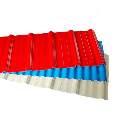 Dachkonstruktion spezielle Farbe beschichtet Wellstahl PPGI Metalldachplatten Platte