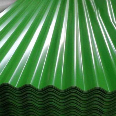 JIS ASTM PPGI vorgefärbte Metalldachplatte 24 Gauge 60g GI Zinkbeschichtet