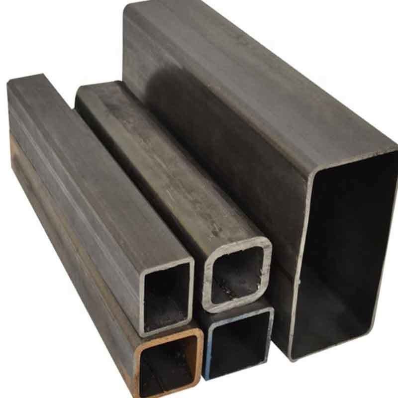 ASTM-Standard S235/S355 12x12 Carbon Schwarz nahtloser Quadratstahlrohr für Ihre